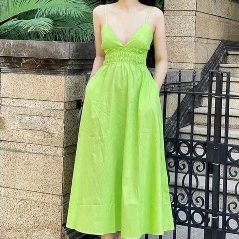 ZARA POPLIN DRESS - Picture 12 of 12